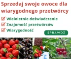 Jako ekspert pracujący od 25 lat w branży przetwórczej (mrożonki) oferuję pomoc w sprzedaży owoców do wiarygodnych, uczciwych i...
