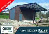 Garaż blaszany Rolniczy - Magazyn Wiata - Garaże Blaszane – GRZYWSTAL
