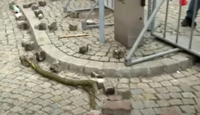 Po godz. 15 policja rozwiązała strajk rolników w Warszawie