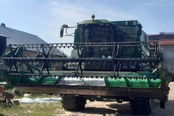 Kombajn urwał rękę nietrzeźwemu mężczyźnie