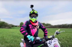 Za niszczenie upraw stracił licencję instruktora. Motocyklista przeprasza