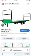 Kupię przyczepę MCMS Warka lub podobną. 