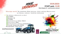 Zapraszam na pokaz sadowniczy 10.04.2025r. w miejscowości Wola Chojnata, start godz. 11. 