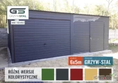Garaż Blaszany JEDNOSPADOWY - Blaszak - Magazyn - Hala  - GRZYWSTAL