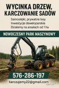 Wycinka ,karczowanie sadów z korzeniami od 1 ha ,całe mazowieckie,łódzkie,śląskie ,areały od kilku ha cała Polska.Zabieramy cały...