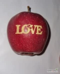 Jabłka walentynkowe! Jabłka na Walentynki!