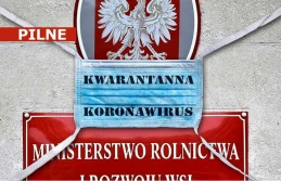 Wiceminister rolnctwa zarażony koronawirusem