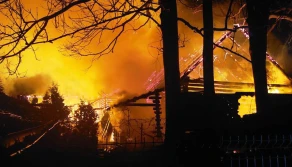 Trzy stodoły spłonęły w Barcicach