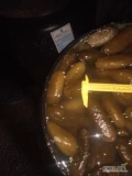 Ogórki kiszone 3-17 grube krzywe twarde smaczne  sporo przyzwoitego towaru  cena 4  +FVAT transport cena do końca tygodnia dostępne...