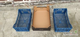 Sprzedam skrzyneczki plastikowe na czereśnie o pojemności 10kg