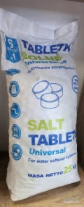 Sól do systemów uzdatniania/zmiękczania wody.