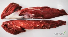 Oferuję polędwicę wołową z młodego bydła - jeden z najcenniejszych gatunków mięsa wołowego. Produkt mrożony. Niska cena - Ilość...