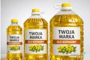 Olej rzepakowy rafinowany 1L / 5L / 10L – produkcja pod marką klienta (Private Label, indywidualne PET)