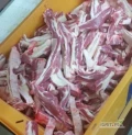 Sprzedam mrożony trymming z obróbki elementów jagniecych jak comber i zebra z mostkiem, towar w nagich blokach, na paletach...