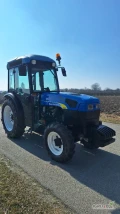 Sprzedam New Hollanda TN95VA z 2008 roku. Ciągnik cały mechaniczny, biegi pełzające, nowe opony